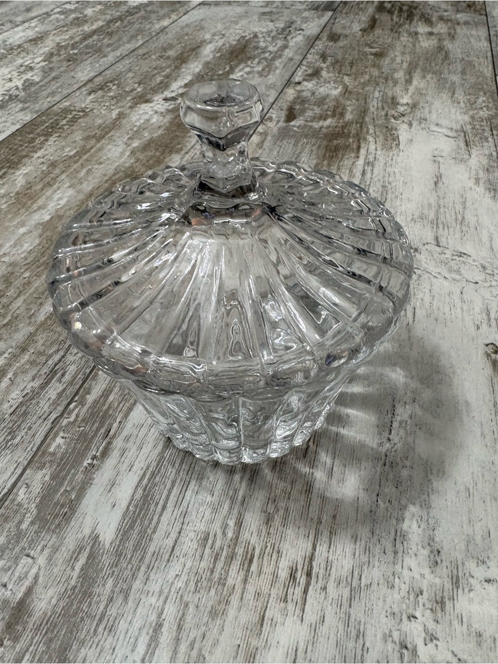 Indiana Glass Lidded Dish